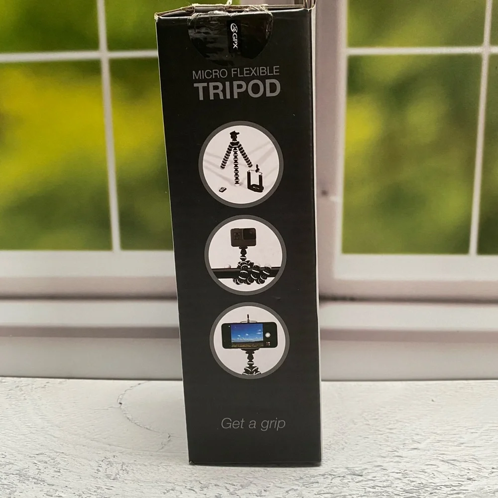 GPX Micro Flexible Tripod 6'